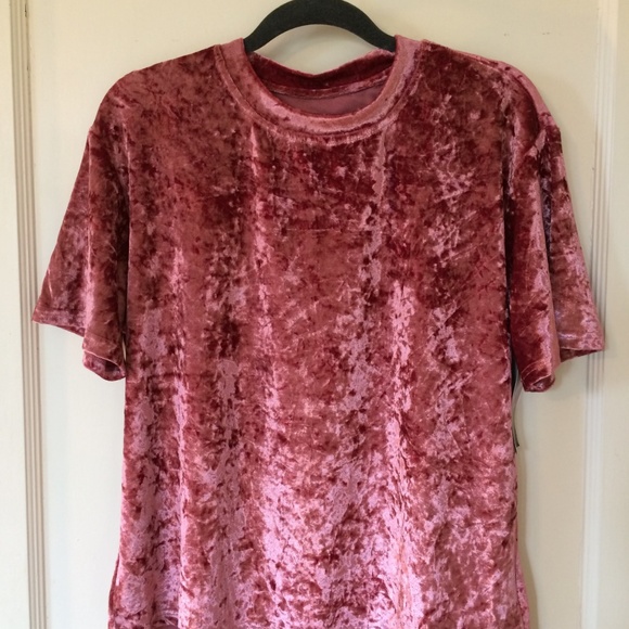Pink Velvet Top - Picture 3 of 4